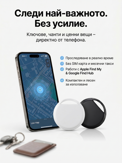 FindMyStuff™ - (GPS Тракер)